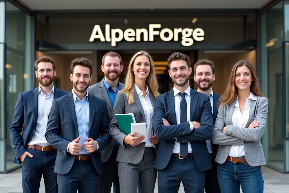 Das Team von AlpenForge Construction